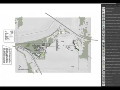 How to Use a Standardized Scale for Permaculture Design from the UD Adobe Illustrator Design Course